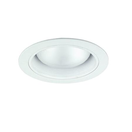 NICOR LIGHTING 6 in. Cone Baffle Trim, White 17548A